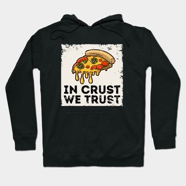 Pizza Fun - Slice Laughs Hoodie by Hepi Mande